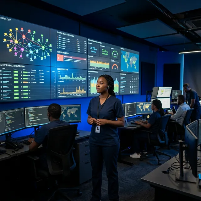 Managed services command center