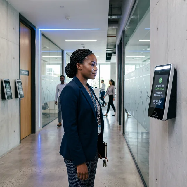 Time attendance terminal